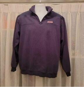 Vineyard Vines Custom 1/4 Zip Shep Shirt Pullover Men's Navy Blue Size Medium